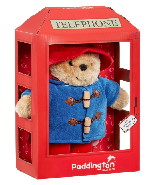 Phone Box Paddington Plush Toy