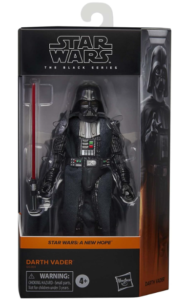 Star Wars The Black Series Darth Vader (A New Hope) 6" Action Figure, alternate view