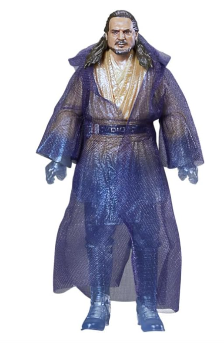 Star Wars The Black Series Qui-Gon Jinn (Force Spirit) 6" Action Figure, alternate view