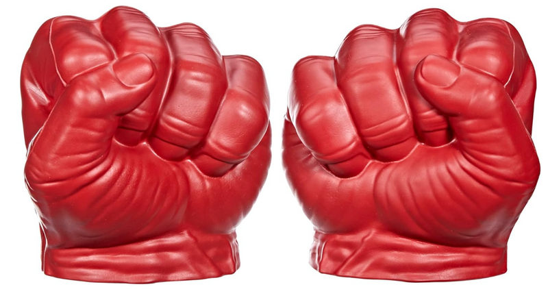 Captain America Brave New World Red Hulk Gamma Smash Fists, alternate view
