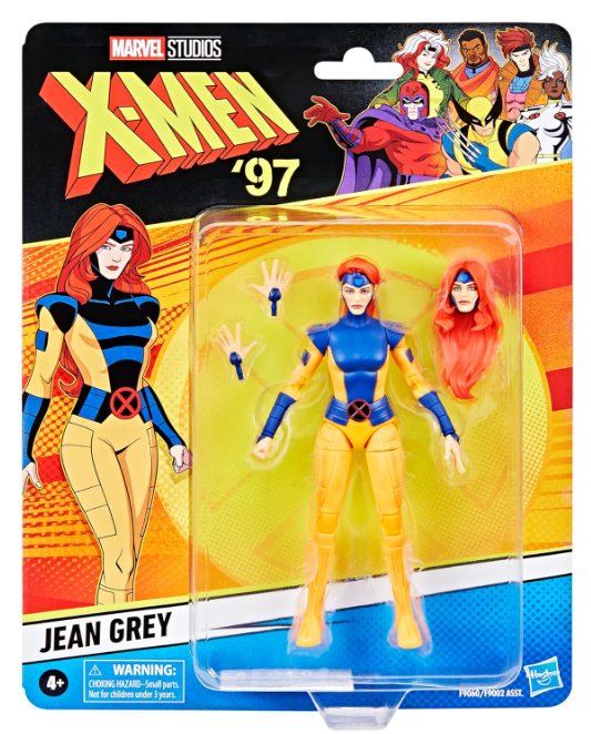 Marvel Legends Retro Series X-Men '97 Jean Grey Action Figure, alternate view