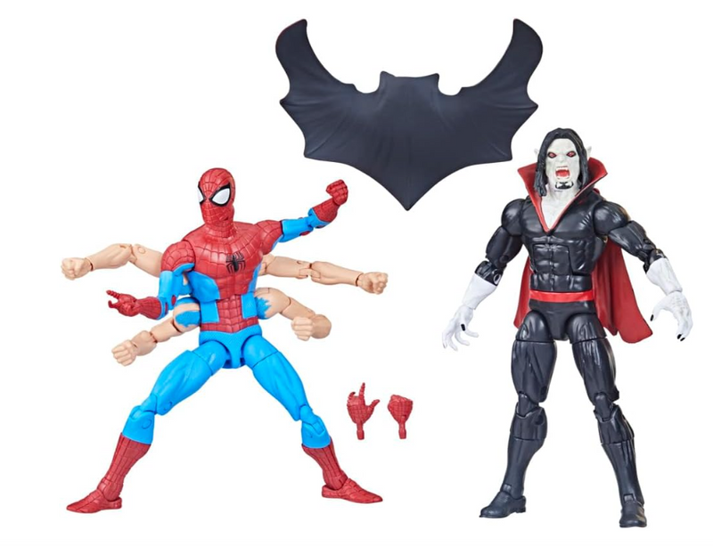 Marvel Legends Series Spider-Man vs Morbius 6" Action Figures, alternate view