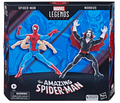 Marvel Legends Series Spider-Man vs Morbius 6" Action Figures, side angle