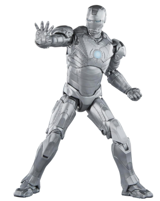 Marvel Legends Series The Infinity Saga Iron Man Mark II 6" Action Figure, side angle