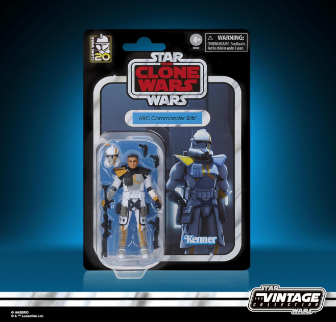 Star Wars The Vintage Collection ARC Commander Blitz, alternate view