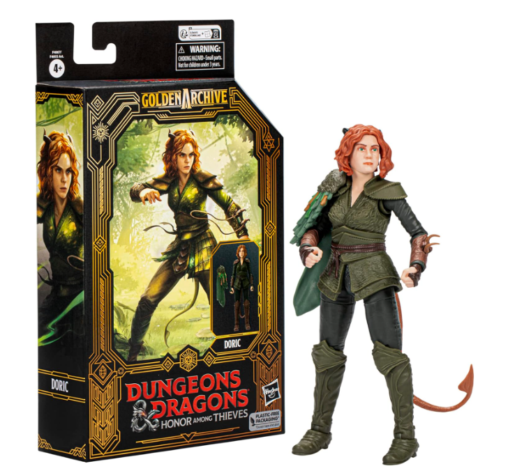 Dungeons & Dragons Golden Archive Doric Action Figure, alternate view