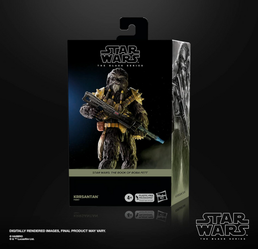 Star Wars The Black Series Deluxe Krrsantan Action Figure, alternate view