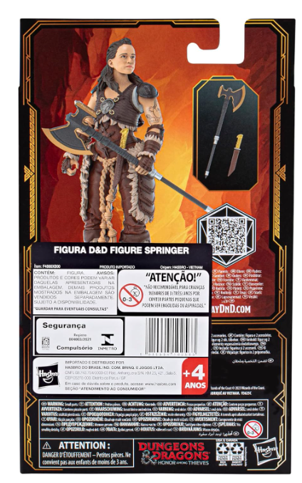 Dungeons & Dragons Golden Archive Holga Action Figure, close-up detail