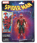 Marvel Legends Retro Spider-Man Ben Reilly Spider-Man, alternate view