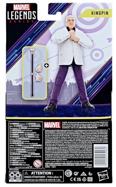 Marvel Legends Kingpin 6" Action Figure, side angle