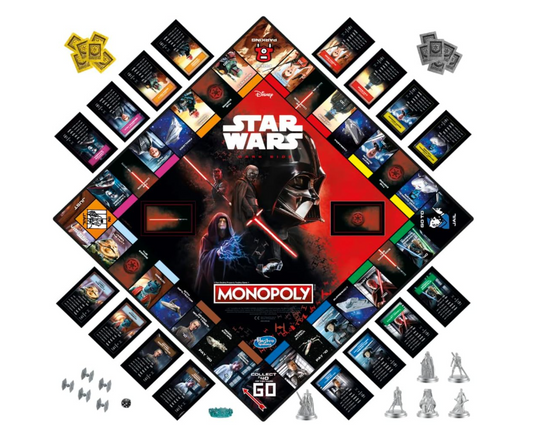 Monopoly Star Wars Dark Side Edition Board Game, alternate view