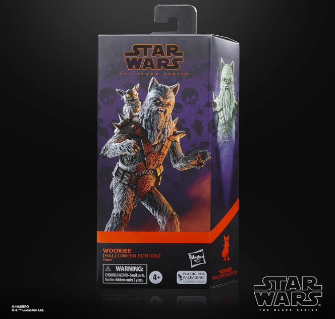 Star Wars The Black Series Wookiee (Halloween Edition) 6" Action Figure, alternate view