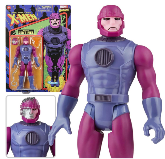 Hasbro Marvel Legends Retro Marvel's Sentinel 3.75 Inch Action Figure, alternate view