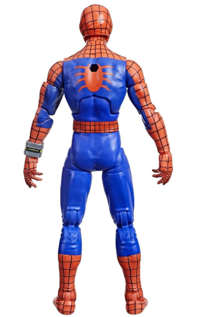 Marvel Legends Series 60th Anniversary Japanese Spider-Man 6" Action Figure, close-up detail