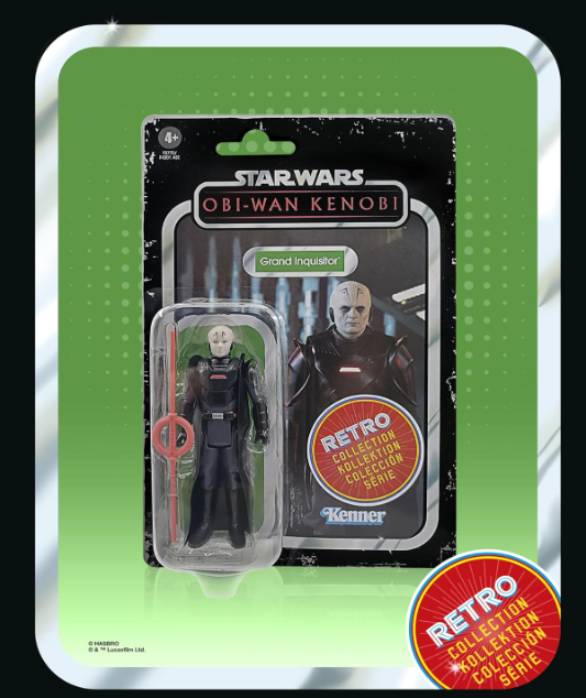Hasbro Star Wars Retro Collection Grand Inquisitor Action Figure, alternate view