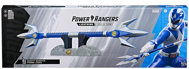 Power Rangers Lightning Collection Mighty Morphin Blue Ranger Power Lance, alternate view