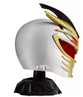 Power Rangers Mighty Morphin Lord Drakkon Helmet, side angle