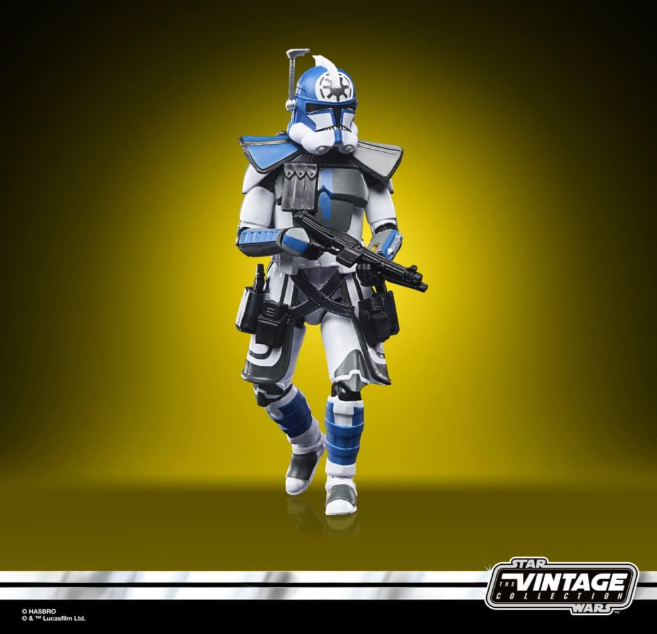 Hasbro Star Wars The Vintage Collection ARC Trooper Jesse Action Figure, side angle