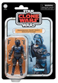 Hasbro Star Wars The Vintage Collection Mandalorian Death Watch Airborne Trooper Action Figure, alternate view
