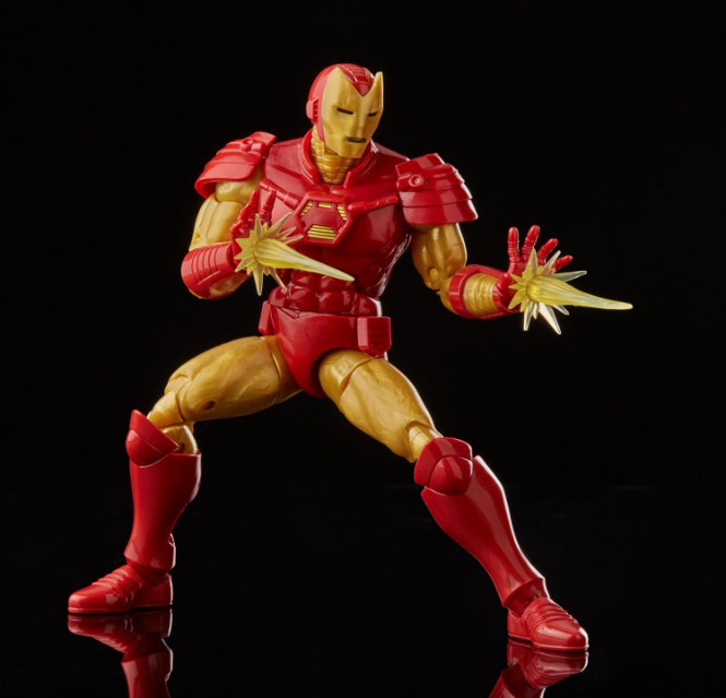 Marvel Legends Series Marvel Comics Iron Man (Heroes Return) Action Figure, side angle