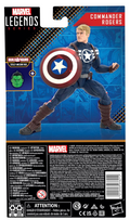 Marvel Legends Series Marvel Comics Commander Rogers Action Figure, side angle