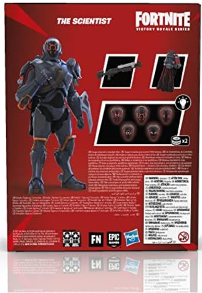 Hasbro Fortnite Victory Royale Series The Seven Collection: The Scientist, side angle