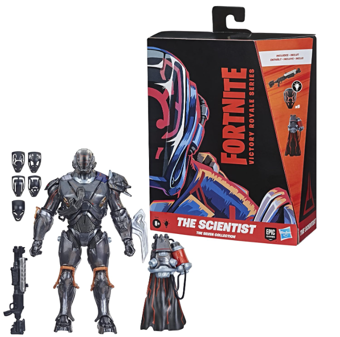 Hasbro Fortnite Victory Royale Series The Seven Collection: The Scientist, rear view