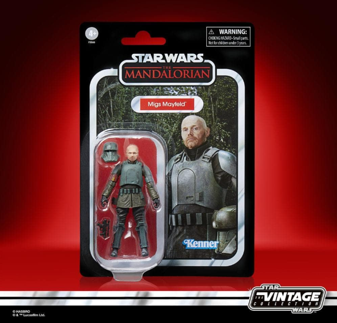 Hasbro Star Wars Vintage Collection Mandalorian Migs Mayfeld (Morak) Action Figure, alternate view