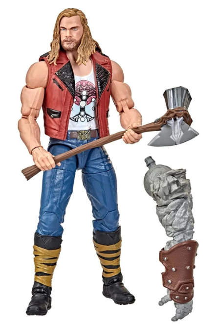 Marvel Legends Thor Love and Thunder Ravager Thor 6" Action Figure, alternate view
