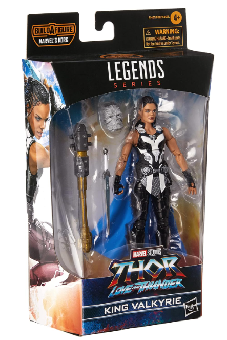 Marvel Legends King Valkyrie Action Figure, side angle
