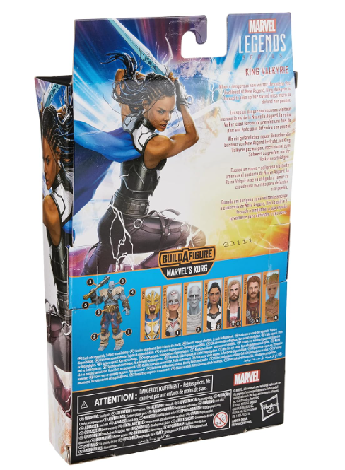 Marvel Legends King Valkyrie Action Figure, close-up detail