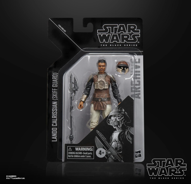 Star Wars The Black Series Archive Lando Calrissian (Skiff Guard), alternate view