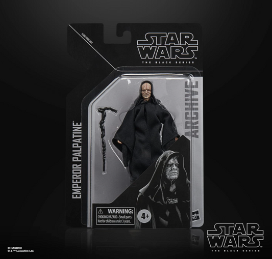 Star Wars Episode VI Black Series Archive Action Figure Emperor Palpatine, alternate view