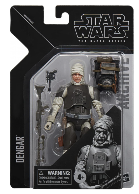 Star Wars Episode VI Black Series Archive Dengar 6" Action Figure Dengar, side angle