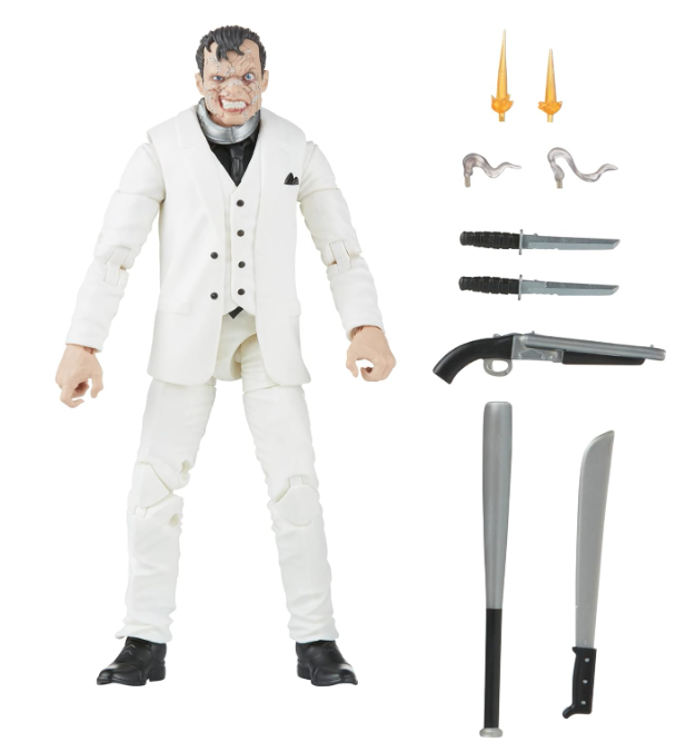 Marvel Legends Series Marvel's Jigsaw, close-up detail