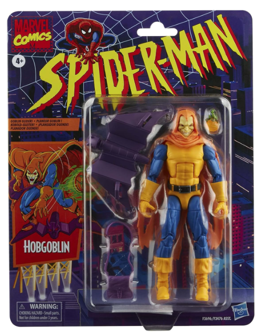 Marvel Legends Series Hobgoblin, side angle