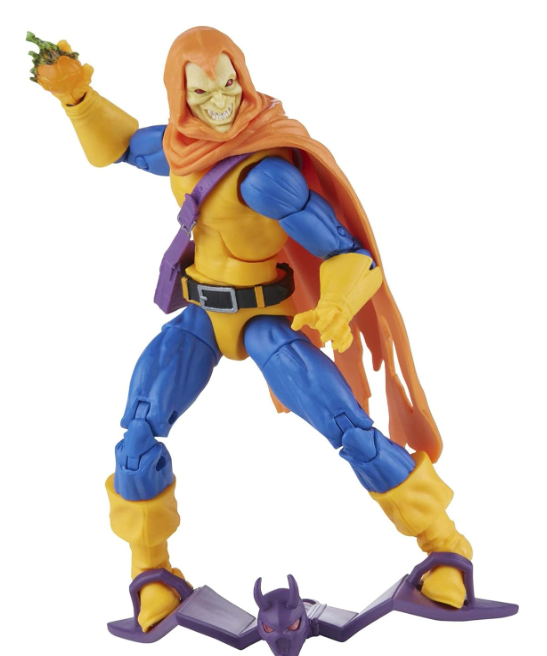 Marvel Legends Series Hobgoblin, close-up detail
