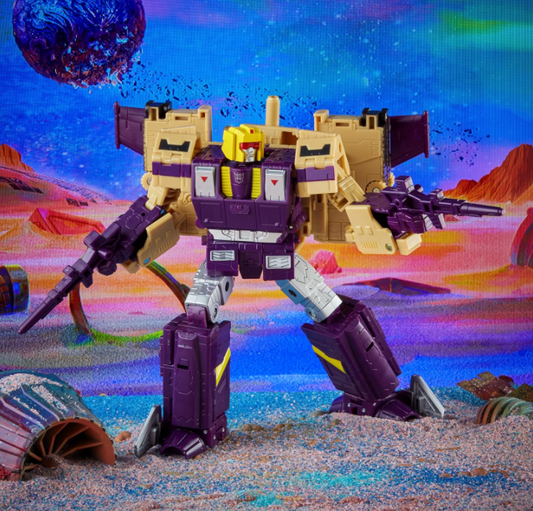 Hasbro Transformers Generations Legacy Series Leader Blitzwing, alternate view