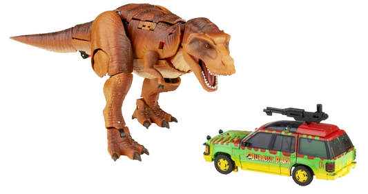 Transformers Collaborative: Jurassic Park Mash-Up - Tyrannocon Rex & Autobot JP93