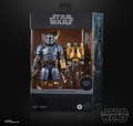 Star Wars The Black Series Carbonized Collection Paz Vizsla 6" Action Figure, close-up detail