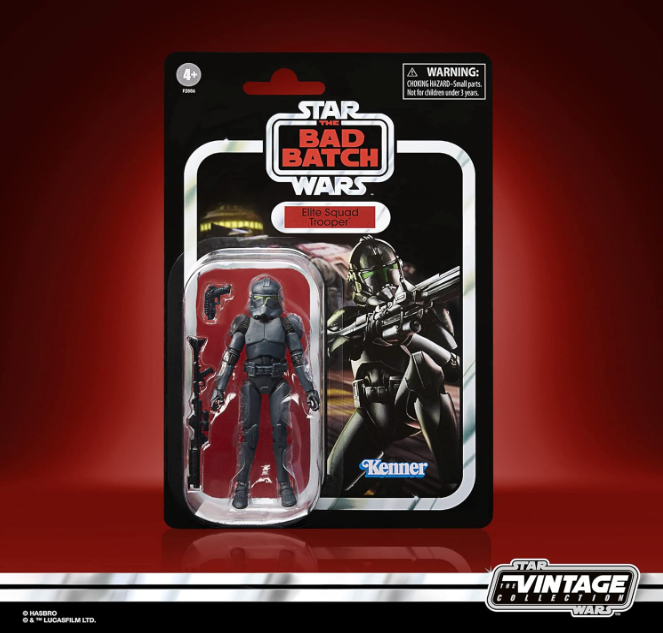 Star Wars The Vintage Collection The Bad Batch Special 4-Pack, side angle