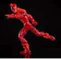 Hasbro Marvel Legends Series Retro Fantastic Four The Human Torch Action Figure, close-up detail