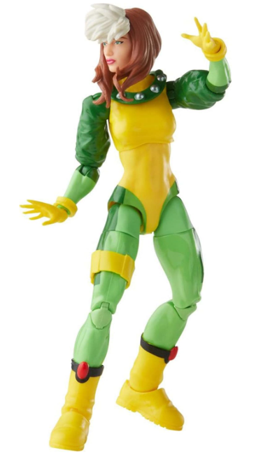 Hasbro Marvel Legends Series Rogue Action Figure, rear view