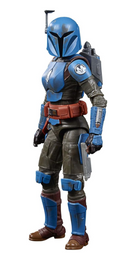 Star Wars The Black Series The Mandalorian Koska Reeves 6" Action Figure, side angle