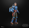 Star Wars The Black Series The Mandalorian Koska Reeves 6" Action Figure, close-up detail