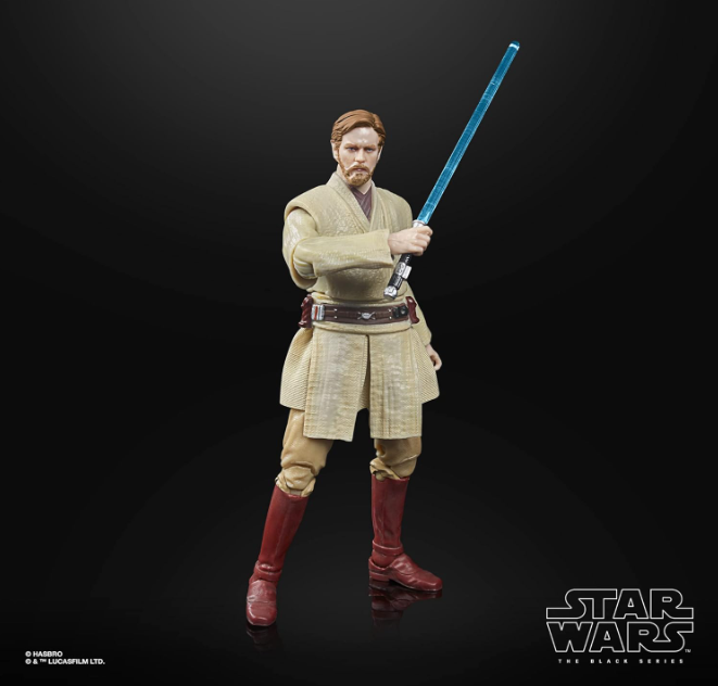 Hasbro Star Wars The Black Series Archive Obi-Wan Kenobi *Infinity Collectables Import Stock Exclusive, packaging shot