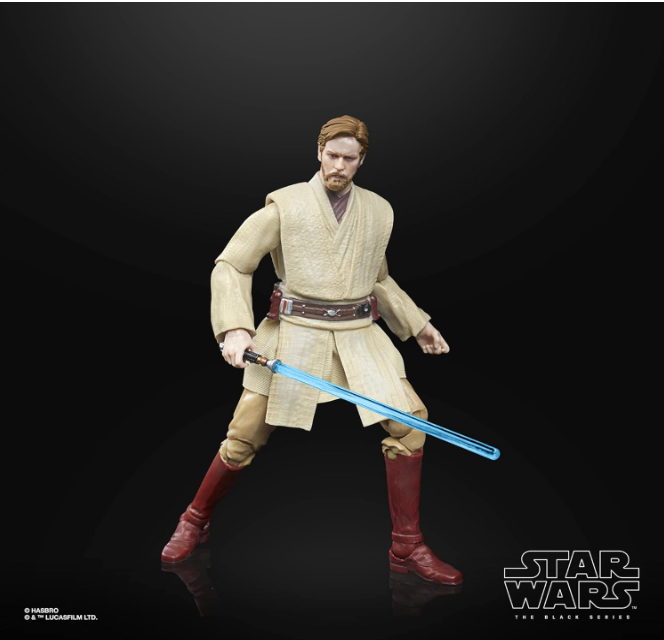 Hasbro Star Wars The Black Series Archive Obi-Wan Kenobi *Infinity Collectables Import Stock Exclusive, size reference