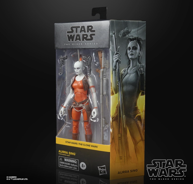 Star Wars The Black Series Aurra Sing, additional view