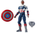 Hasbro Marvel Legends Series Avengers Captain America Sam Wilson 6" Action Figure, side angle