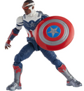 Hasbro Marvel Legends Series Avengers Captain America Sam Wilson 6" Action Figure, close-up detail